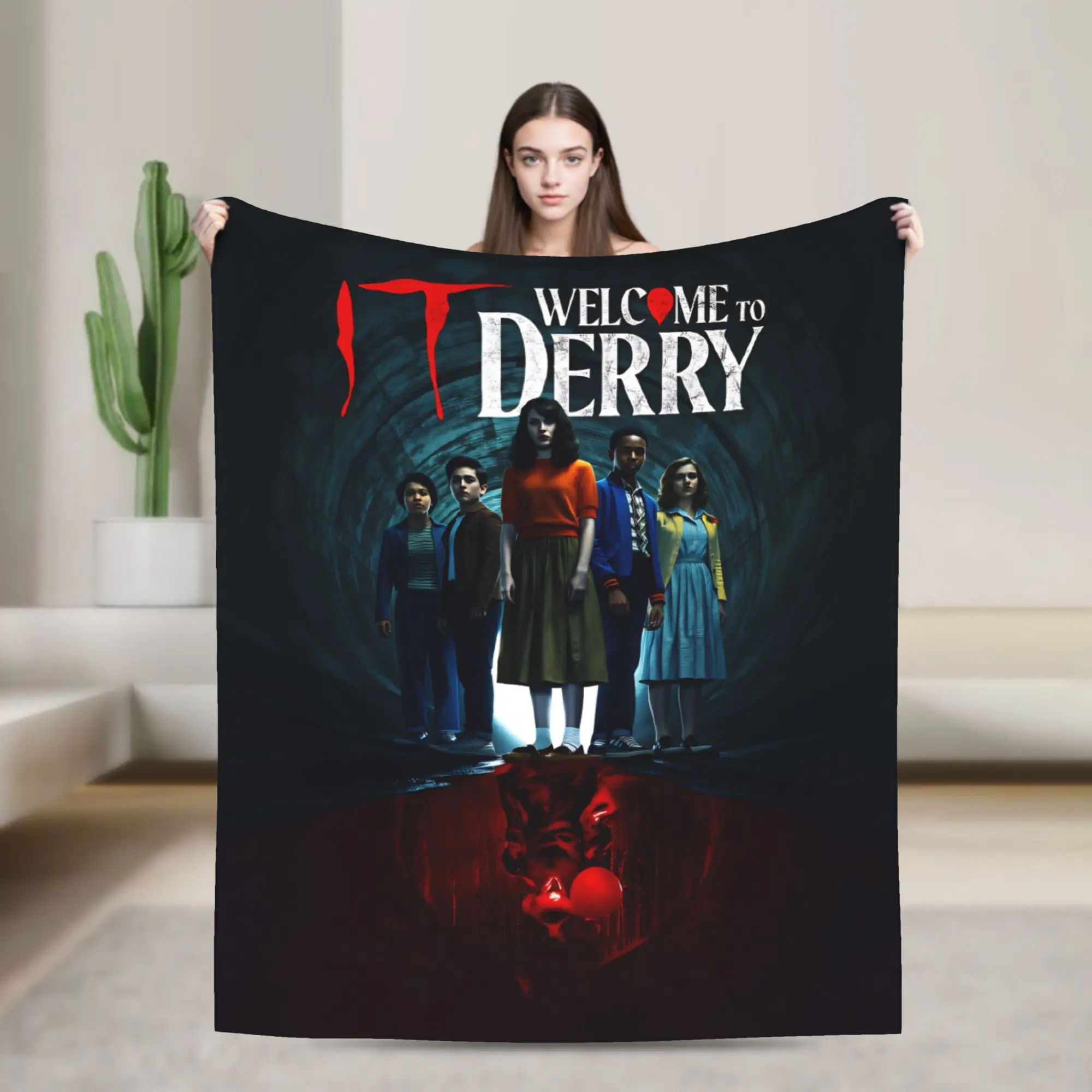 بطانية دافئة نزهة تلقائي مرحبا بكم في ديري 2025 الفراش يلقي الفانيلا المفرش لغرفة النوم غطاء سرير أريكة مريحة #1