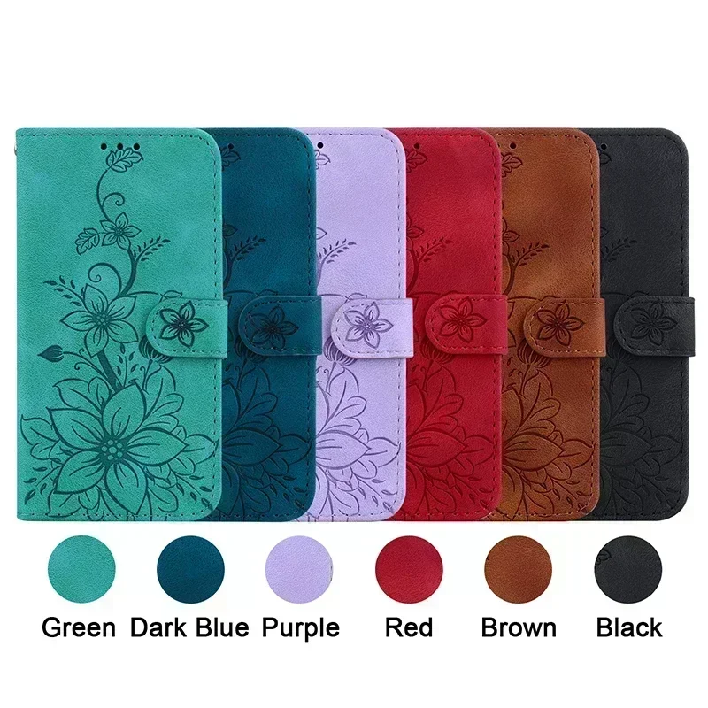 Funda de cuero con ranura para tarjetas y billetera para Samsung Galaxy A56 A55 A54 A53 A52 A35 A36 A34 A26 A25 A23 A14 A15 A12 A16 A17 5G 6