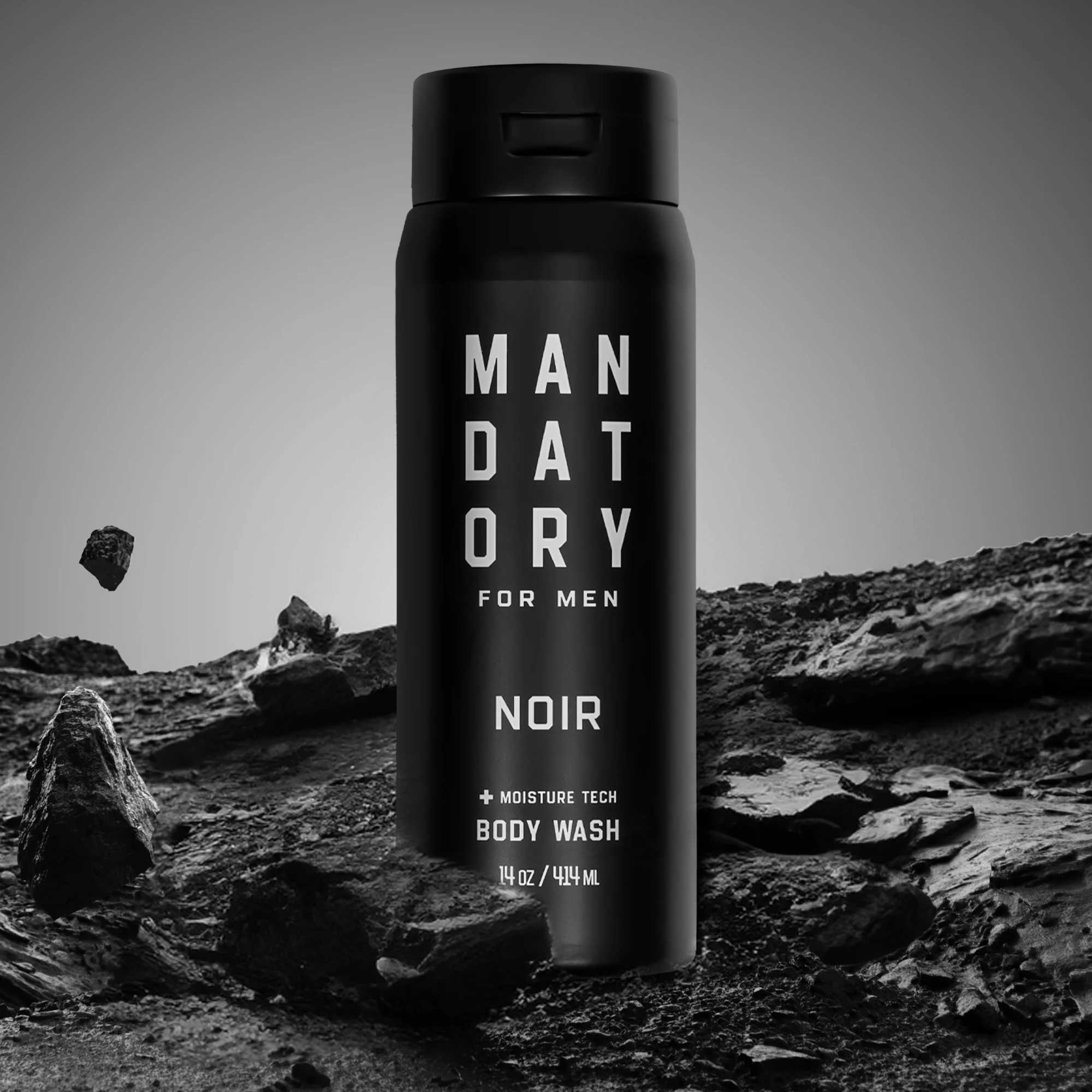 MANDATORY Body Wash for Men 14 Oz Men's Body Wash Pump Foaming Shower Gel Wash Moisturizing Formulated Without SLS or Parabens