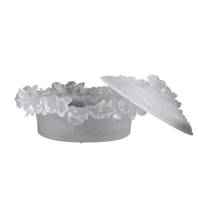 European style folk crafts, glass food storage, candy cans