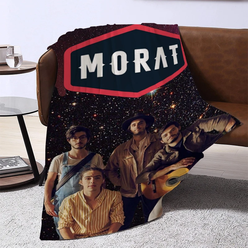 Morat Band Blanket Bed Blankets & Throws Furry Winter Bedspread the Knee Sofa Warm Baby Bedspreads Double Comforter Camping Home