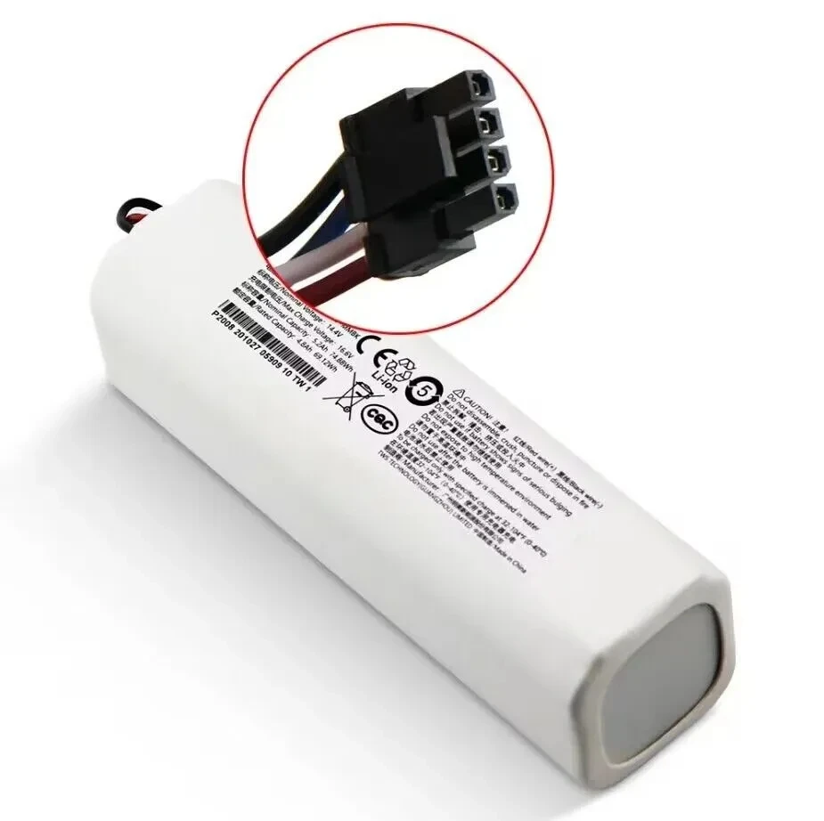 14.4V 9800mAh Robotic Vacuum Cleaner Replacement Battery For Dreame F9 D9 L10 Pro Plus RLS3 RLS5 RLS5L RLS5D Part