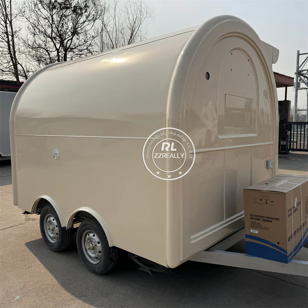 Concession Food Truck Snack Pizza Truck Coffee Cart Custom Catering Trailer Street Restaurant Fully Equipped Food Trailer - Image 5