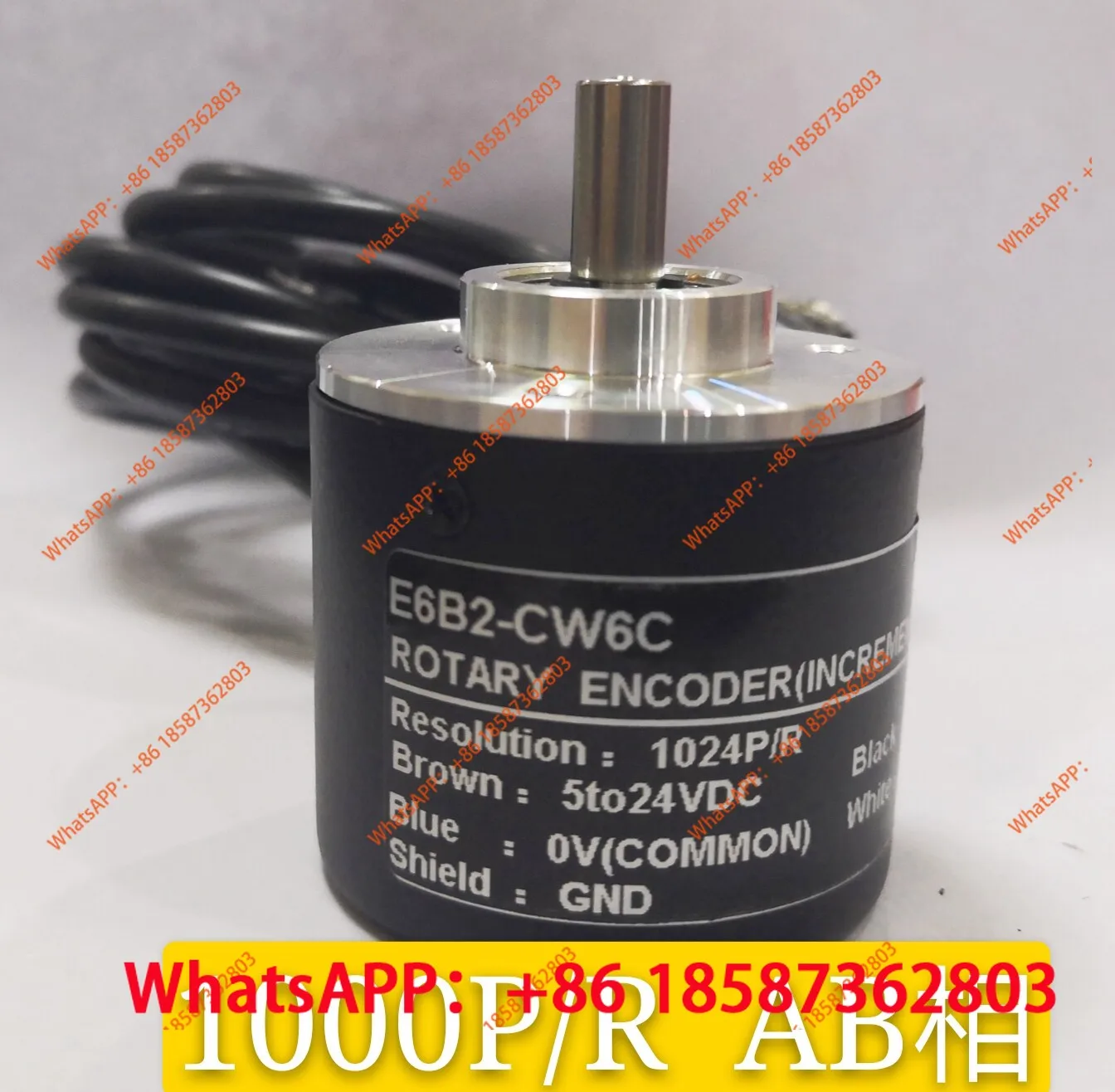 

Фотоэлектрический поворотный энкодер 24 В E6B2 6C 1000 линий 1024 импульс AB фаза, гарантия качества