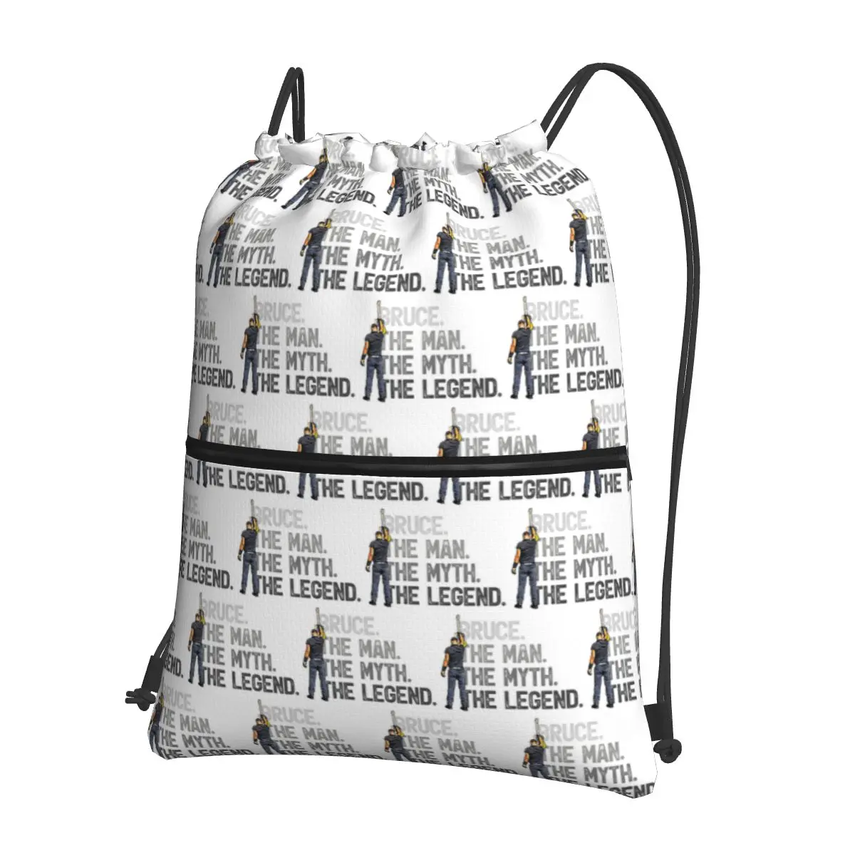 Bruce Springsteen Backpacks Multi-function Drawstring Bags Sports Bag Book Bags for Man Woman Students