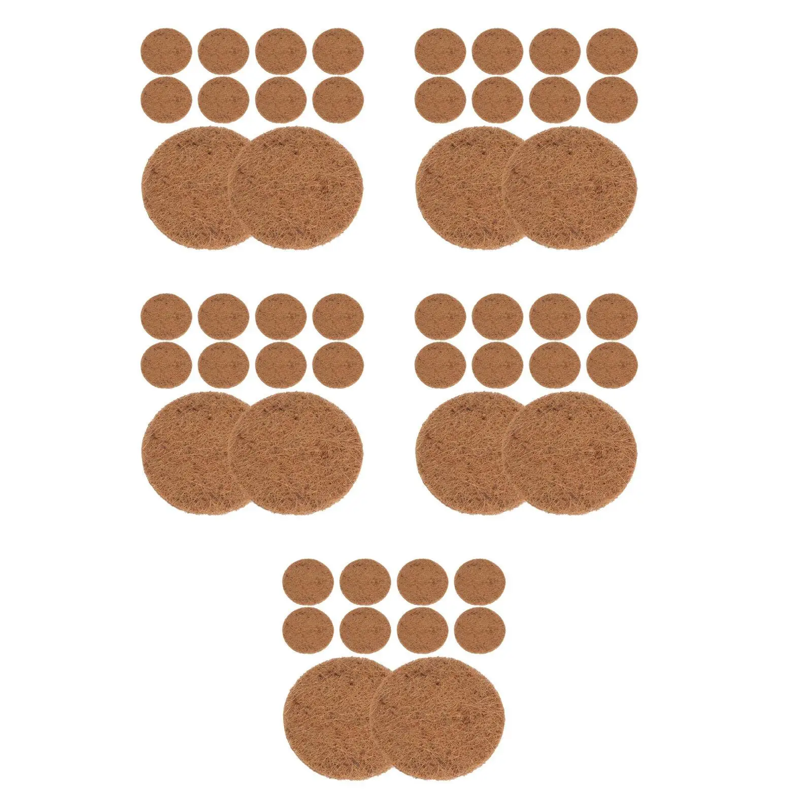 

5pcs 5 PCS Chicken Nesting Supplies Bird Cage Accessories Breeding Eggs Mat Coconut Fiber Coop Pad