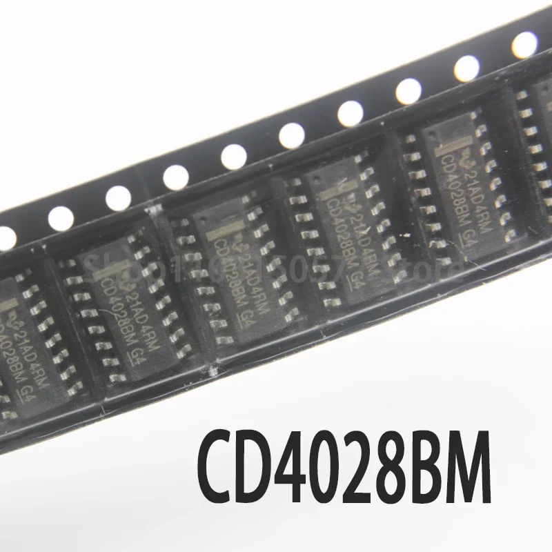 1piece CD4028 CD4028BM SMD SOP16 decoder/encoder/multiplexer