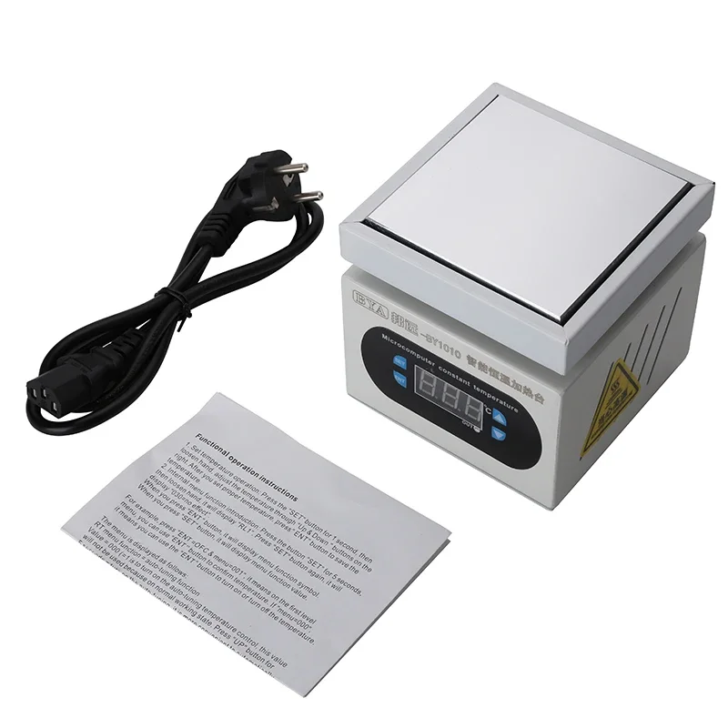 

New Heating Station Electronic Hot Plate Table Preheating Platform 0~400℃ For BGA PCB SMD Phone LCD Touch Screen Repair