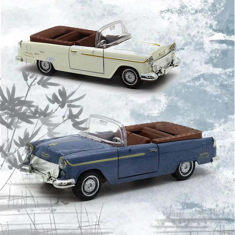 

1:32 alloy vintage car model children's toy car ornament convertible toy car model for boys' educational toys