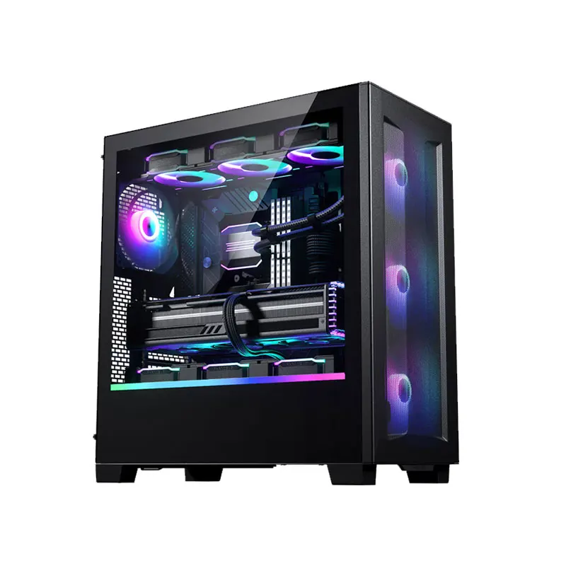 PHANTEKS XT523 EATX Desktop Motherboard Computer Case Ultra-Transparent Side Panel 360 Water Cooling Back Plug PH-XT523P2-DWT01