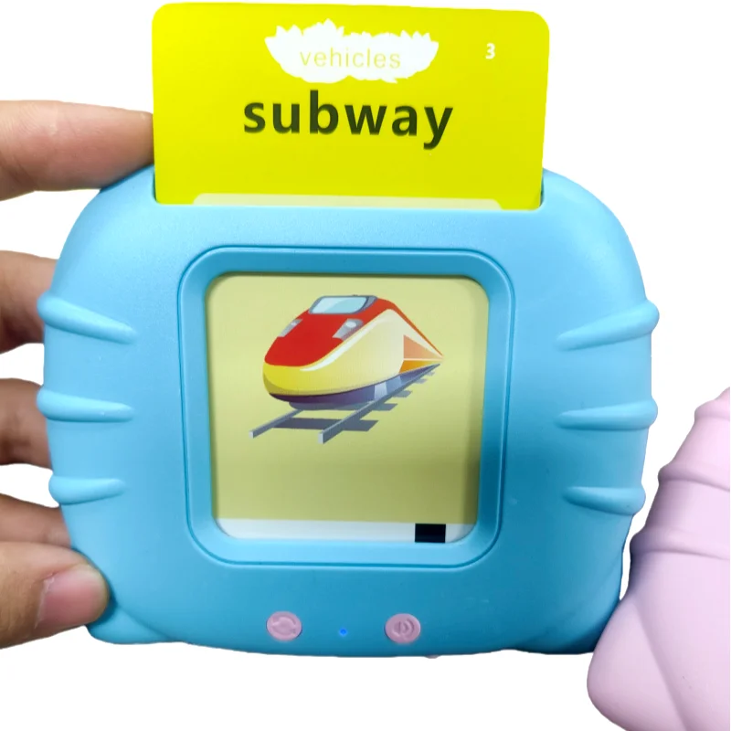 بطاقة فلاش للتعليم المبكر، بطاقات تعليمية ناطقة للأطفال في مرحلة ما قبل المدرسة، هدية آلة التعليم المبكر الإلكترونية #3