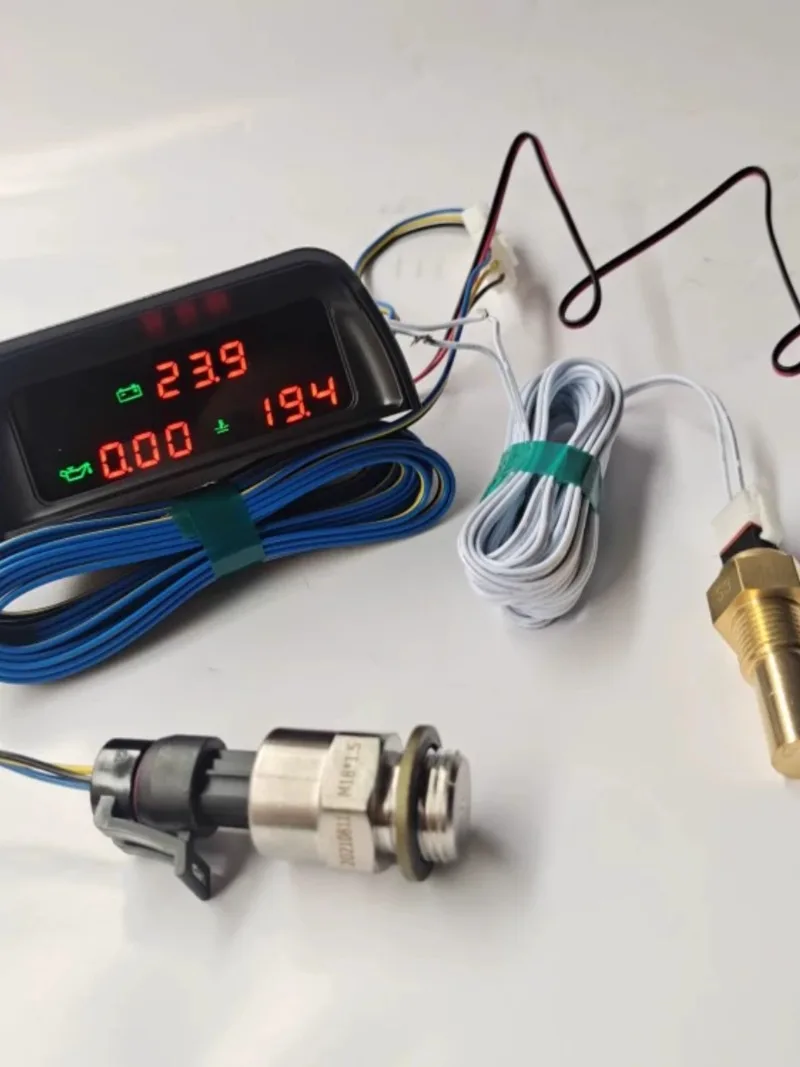 Jintong oil voltage and water temperature three in one digital instrument