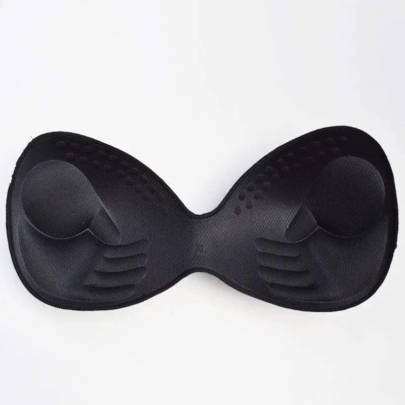 2 Stück siamesische Verdickung wasch bare Einsätze BH-Cups Ersatz-BH-Pads bequeme Sport-Cups für Damen für Sport-BH-Bikini-BH