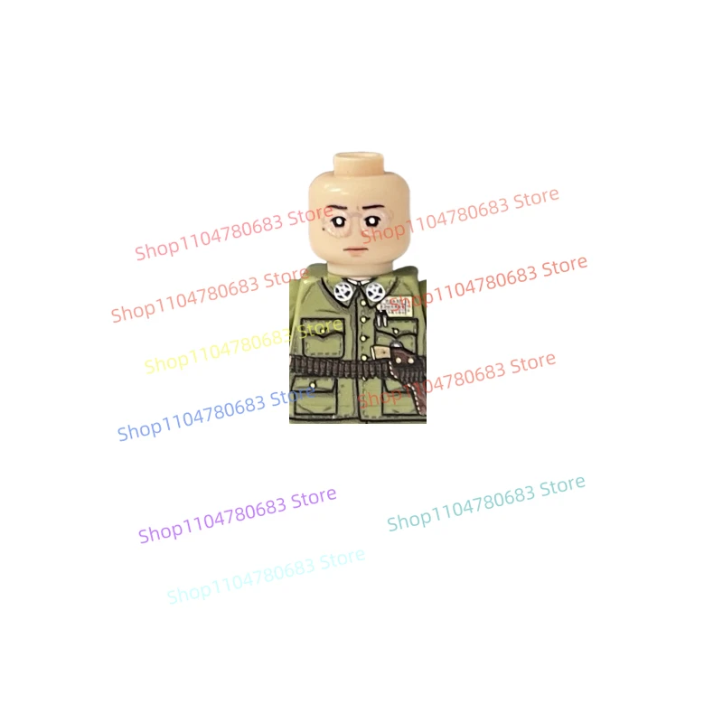 

MOC Military Battlefield New Building Blocks Doll Civilian Armor Mosaic Toy Ornaments Collection
