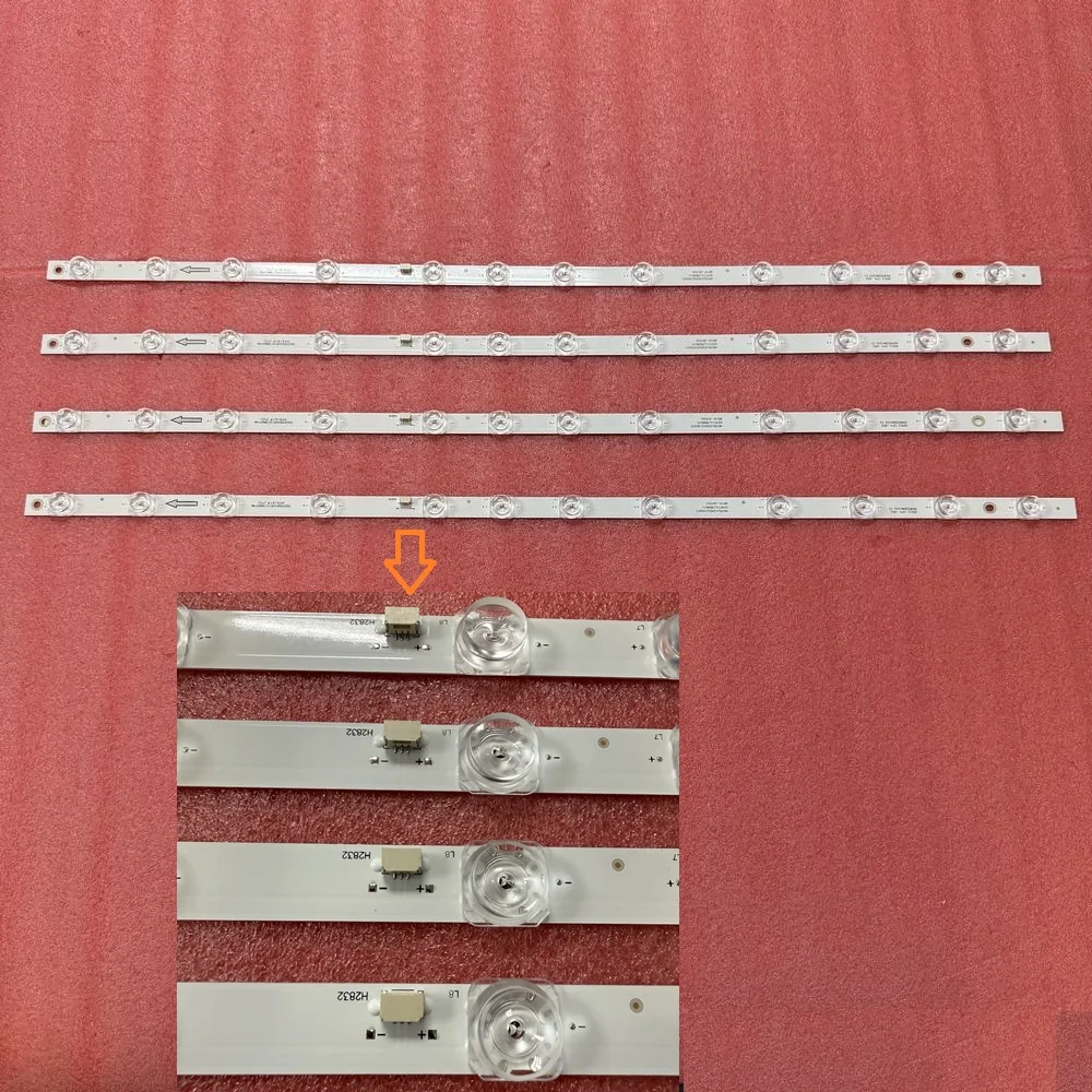 

Полностью светодиодная лента подсветки для TCL 65S12 12*4-C04 65HR330M12A2 V3 65P735 65P638