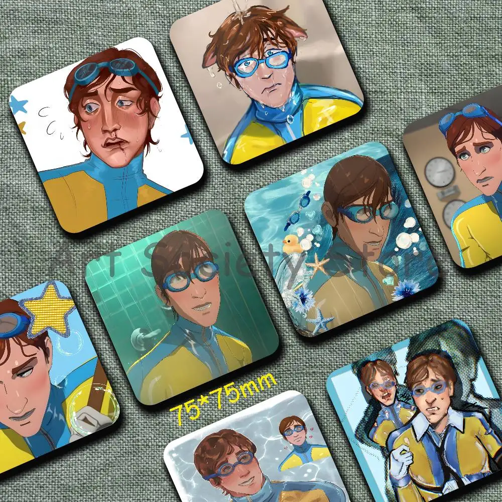 W-Waterboy Dispatch Magnetic Refrigerator Magnets Cute And Creative Refrigerator Magnets Souvenirs And Gifts