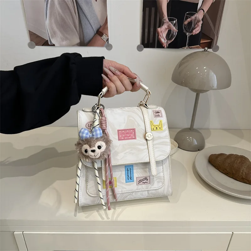 

Сумка большой вместимости для женщин, новинка 2023 года, корейская модная сумка через плечо, высококачественная многофункциональная дорожная сумка-тоут