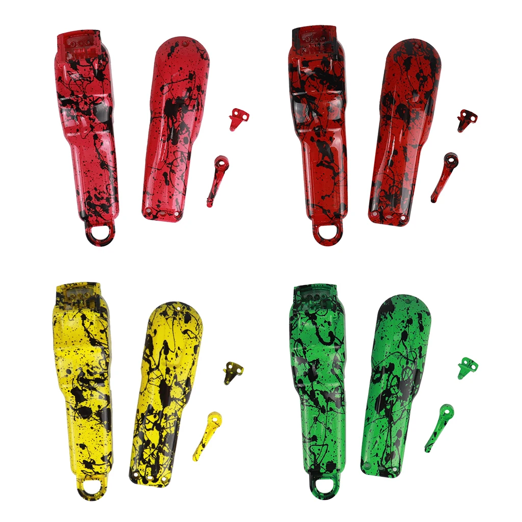 4pcs/Set Replacement Shell for 8148/8591 Clippers, Protective Cover Personalized Housing for Hair Clippers