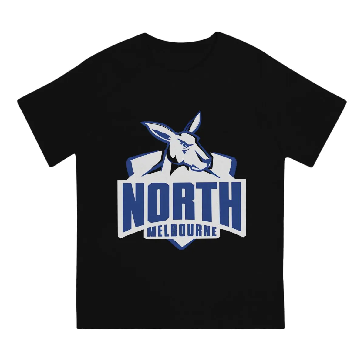 Australian Kangaroo Polyester TShirt for Men North Melbourne  Kangoroo  Football Club Humor Casual Sweatshirts T Shirt