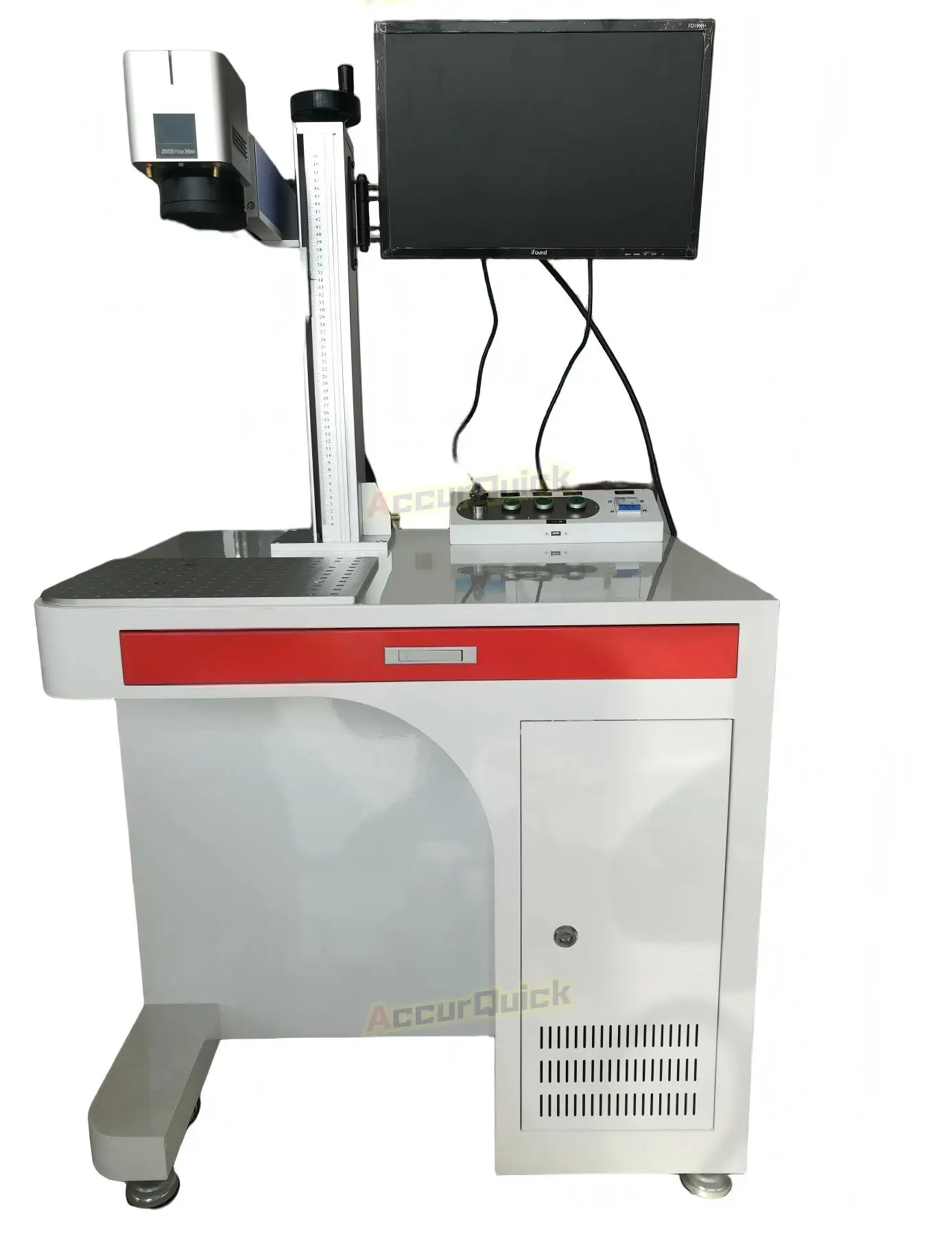 Aluminum Engraving Marking Laser Equipment Raycus 20W Fiber Laser Marking Machine with Ezcad software
