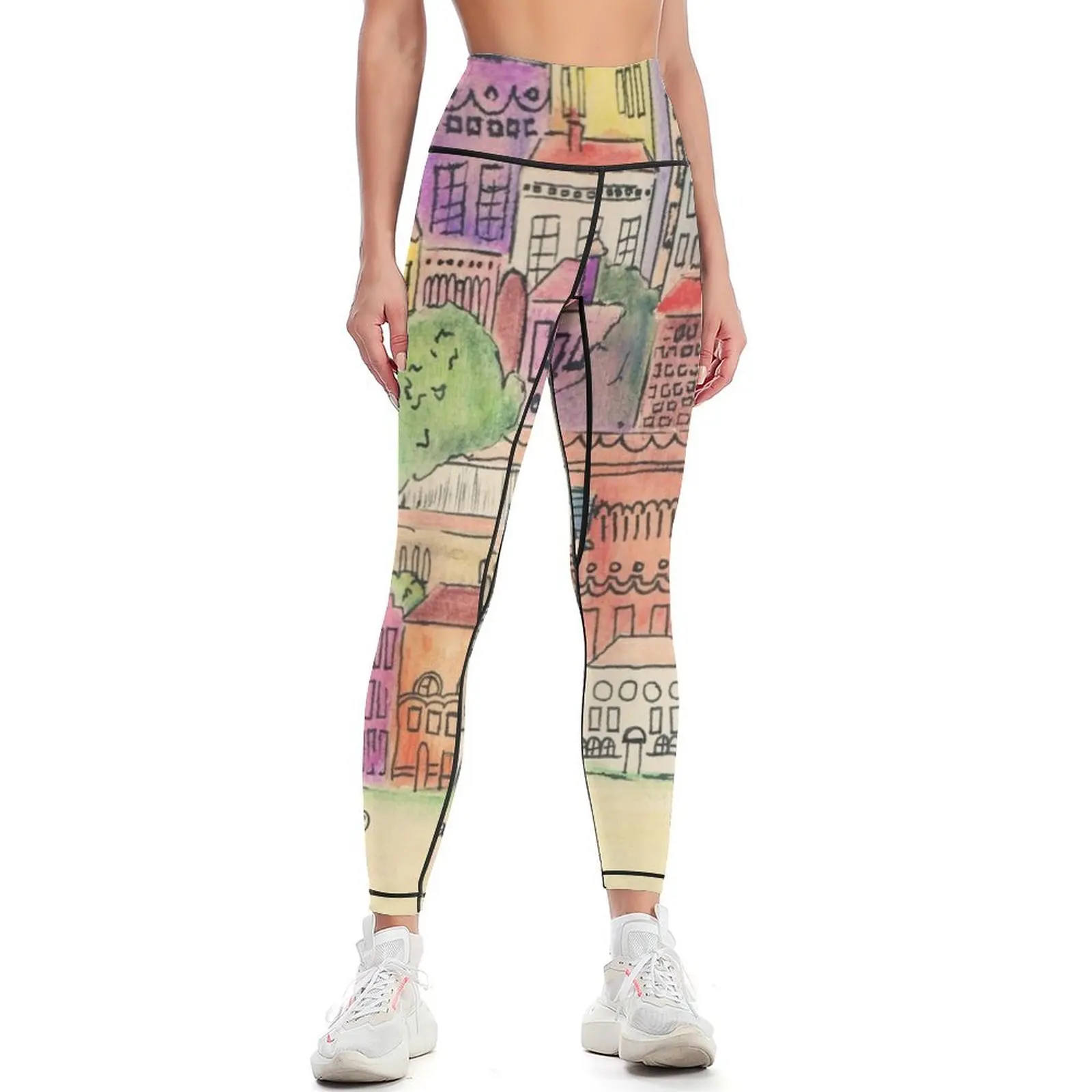 

Amy's art Leggings Women's sports pants harem pants flared for physical Womens Leggings