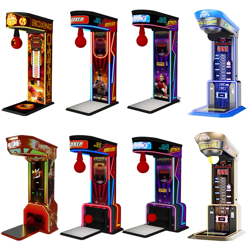 

Hit Kick Boxing Machine Price Vending Arcade Machine Coin Operated Games Electronic Boxing Game Punch Machine for Sale