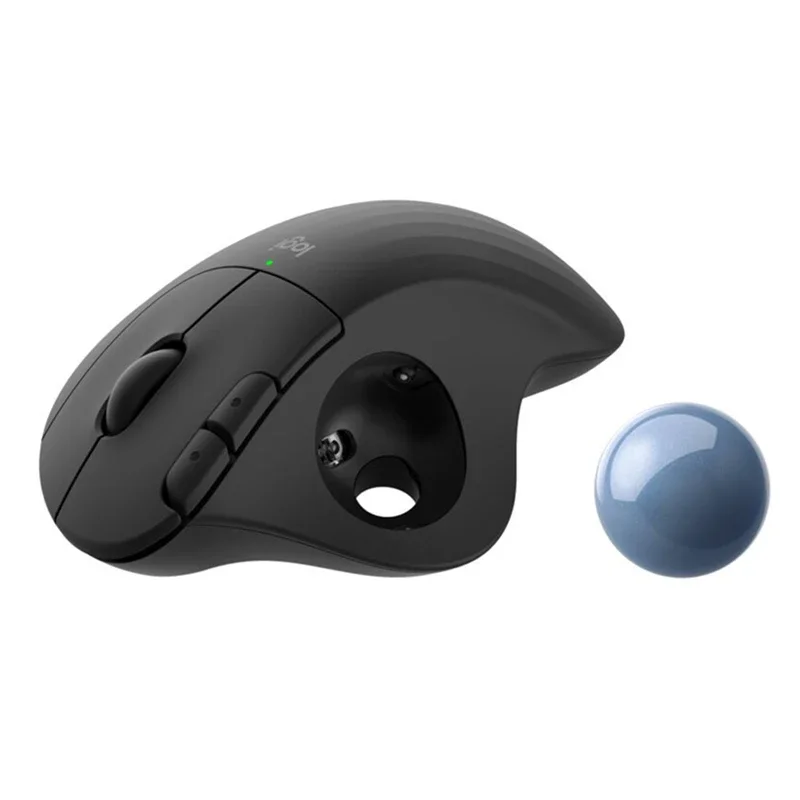 M575 M570 Ratón inalámbrico Trackball Diseño de dibujo Unión ergonómica Receptor USB 1000dpi para PC de escritorio/portátil