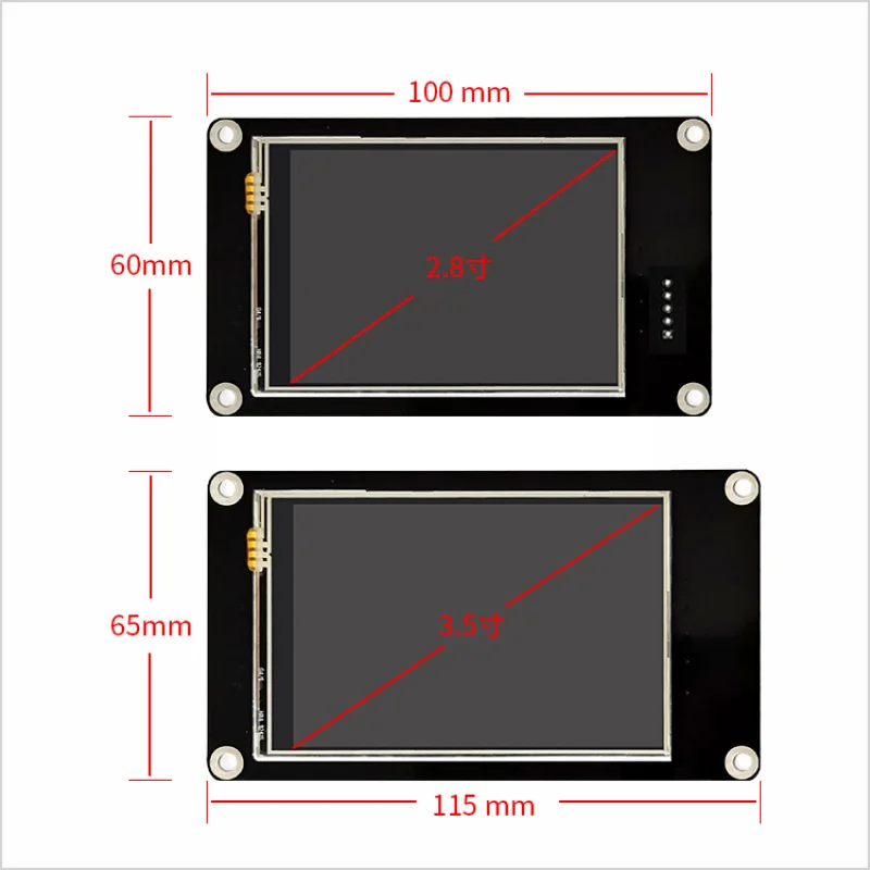 für Chitu 3,5-Zoll-3D-Drucker Farb-Touchscreen