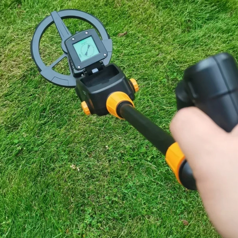 LCD Display Metal Detectors Beach Garden Search Treasure Finder for Begin