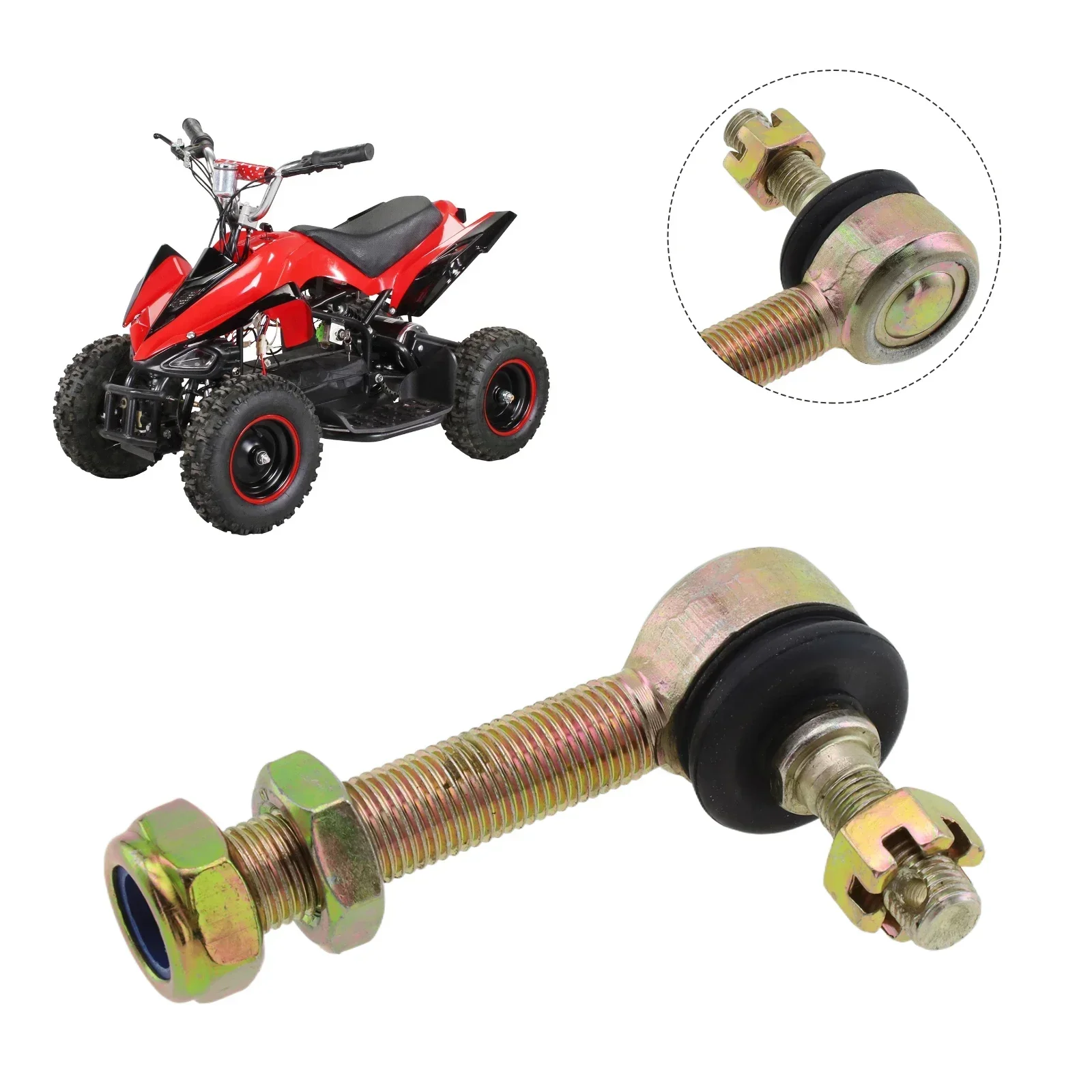 10mm M10 Tie Rod End Ball Joint For 110 125cc ATV Quad Dirt Bike For Buggy For Taotao Suspension/steering System Parts