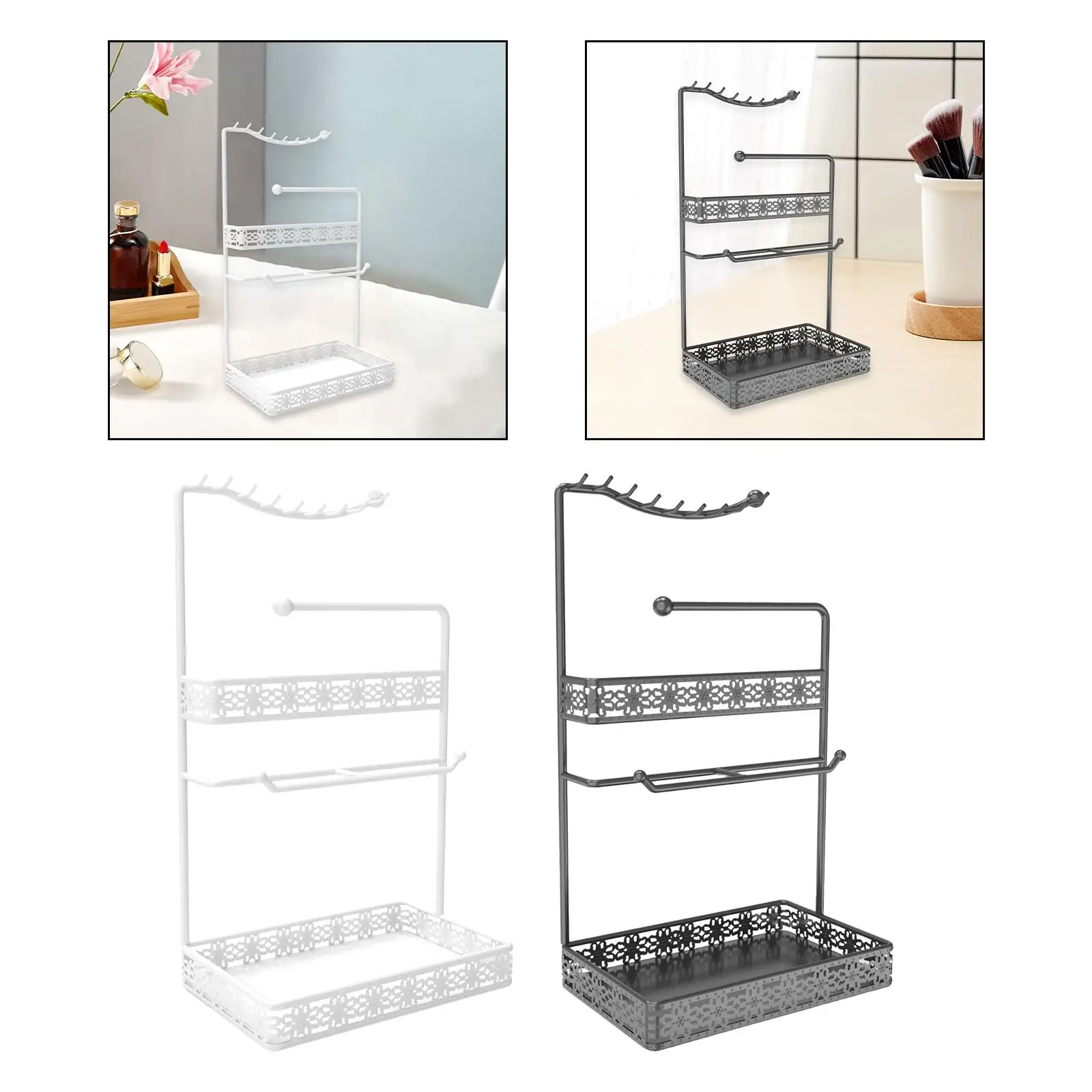 Jóias Display Rack Organizer, Stand para Showcase, Shopping Mall