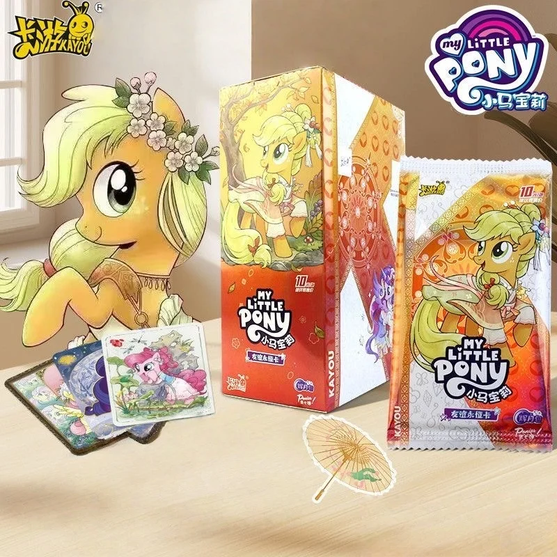 

KAYOU Genuine My Little Pony Card 40th Anniversary Limited Friendship Eternal Card Rare SC SGR Cards Toy Gift Princess Card