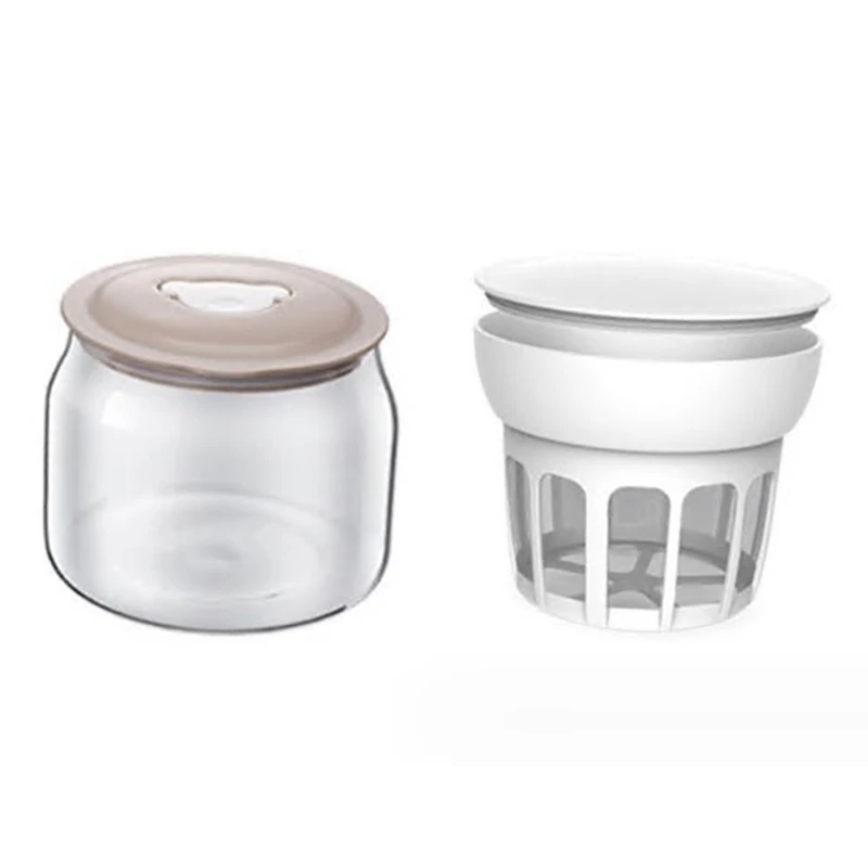 Creatore di prodotti per il latte multifunzione con bottiglia e filtro separatore di latte per creatore di prodotti per il latte fatti in casa