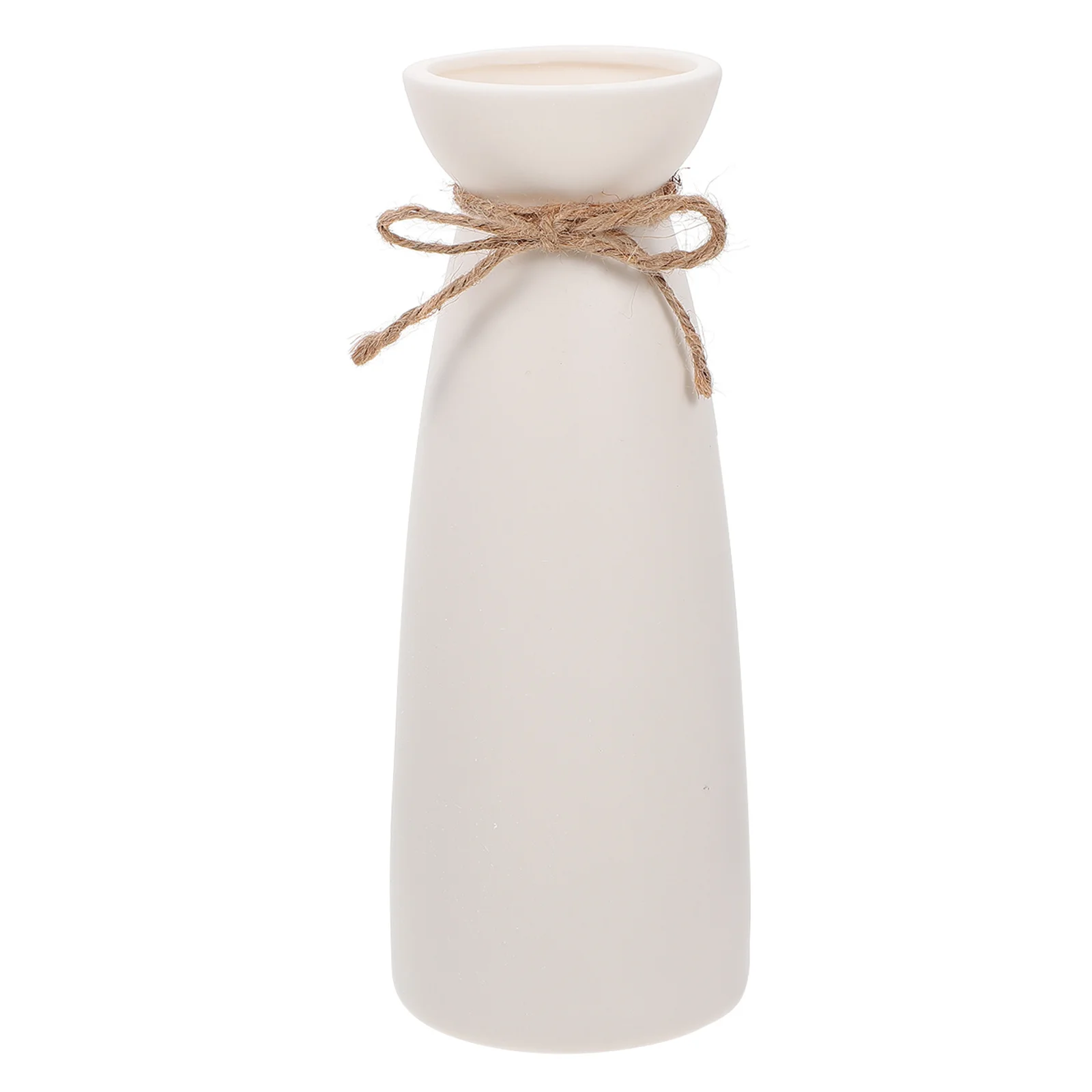 

1Pcs Ceramic Vase Small Exquisite Smooth Flower Holder Desktop Ornament Creative Vase Decoration for Home Hotel Cafe Office
