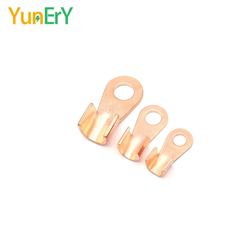 10/25/50PCS Crimping Terminals OT Terminal Connector 3/5/10/20/0/40/50/60/80/100A Industrial Electrical Terminal Wire Connectors