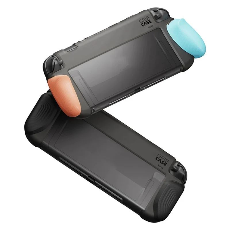 TTKK-Per Switch2 Custodia con impugnatura in plastica Custodia protettiva completa per Nintendo Switch2 Custodia con impugnatura per NS2 Custodia antipolvere A