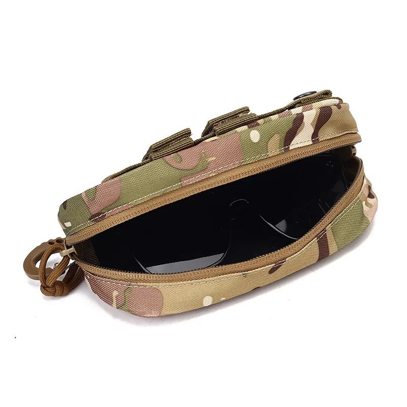 Estuche táctico MOLLE portagafas – Protección caza y exterior - imagen 3