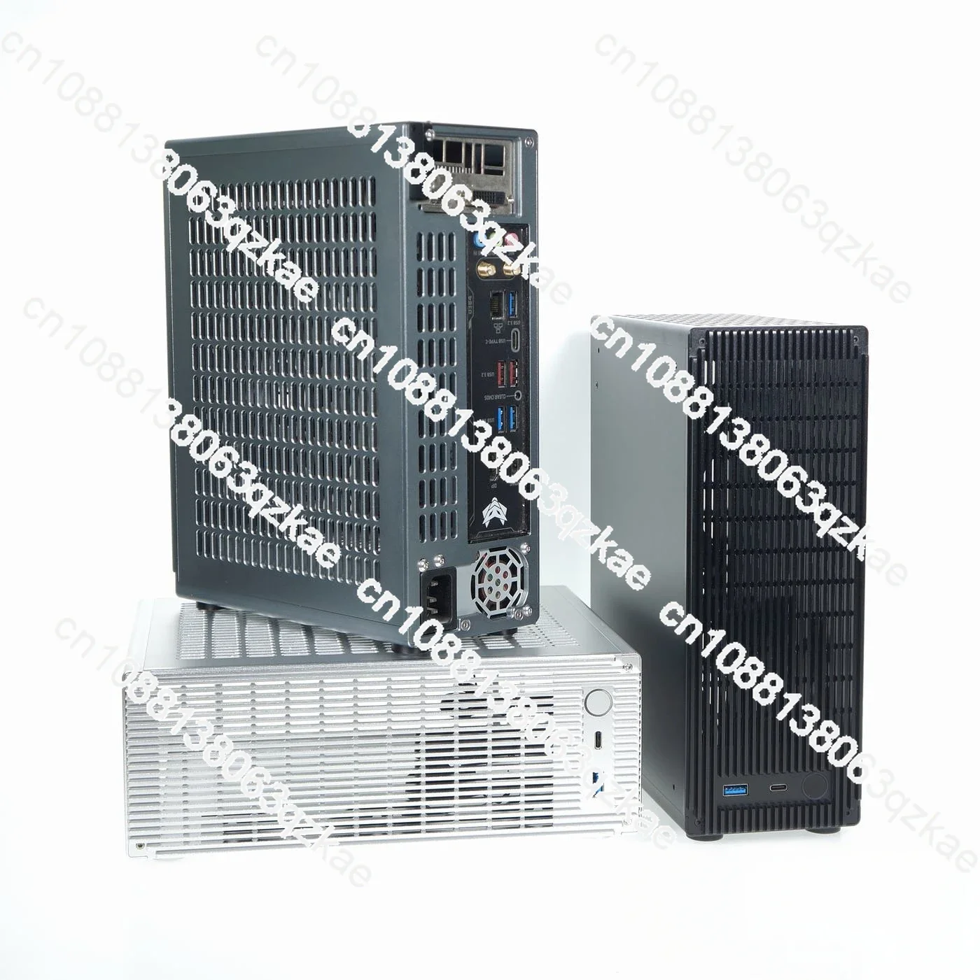 [In stock] ZS-D2/ITX half height knife card computer case, version V2/4.6L volume all aluminum case