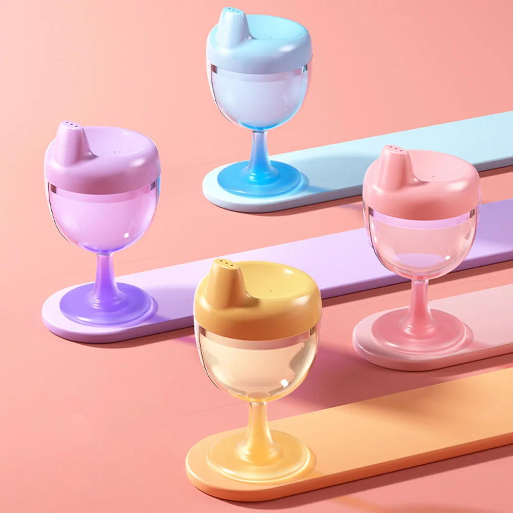 

150ml New Style Baby Cup, Baby Duckbill Cup Suitable for Learningand Training Drinking Juice Milk and Water Durable PlasticGoble