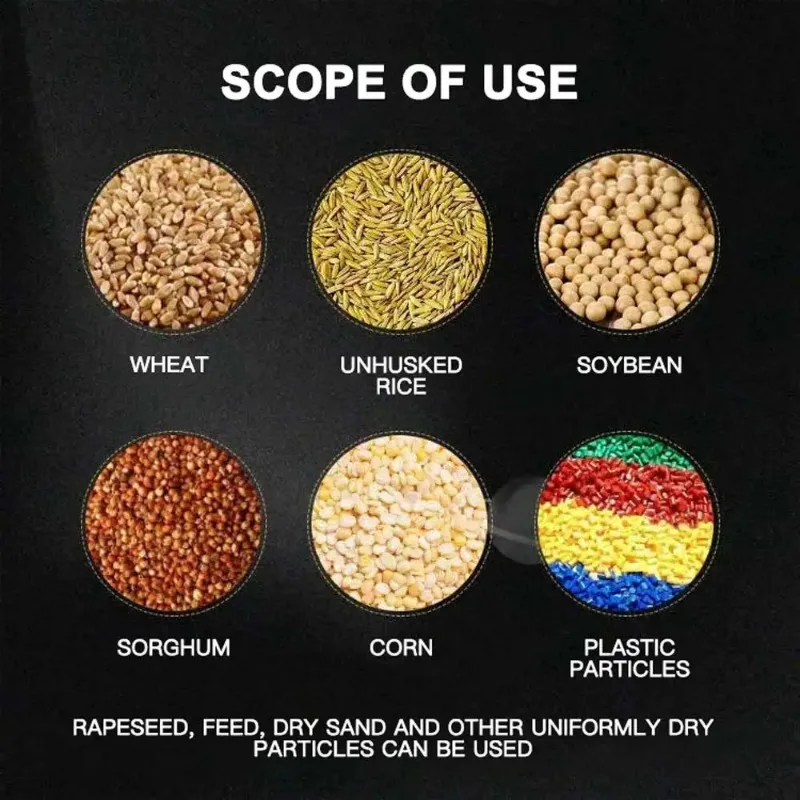 آلة خرطوم شفط الحبوب بطول 6 أمتار آلة شفط حبوب القمح آلة تغذية المسمار والذرة القمح