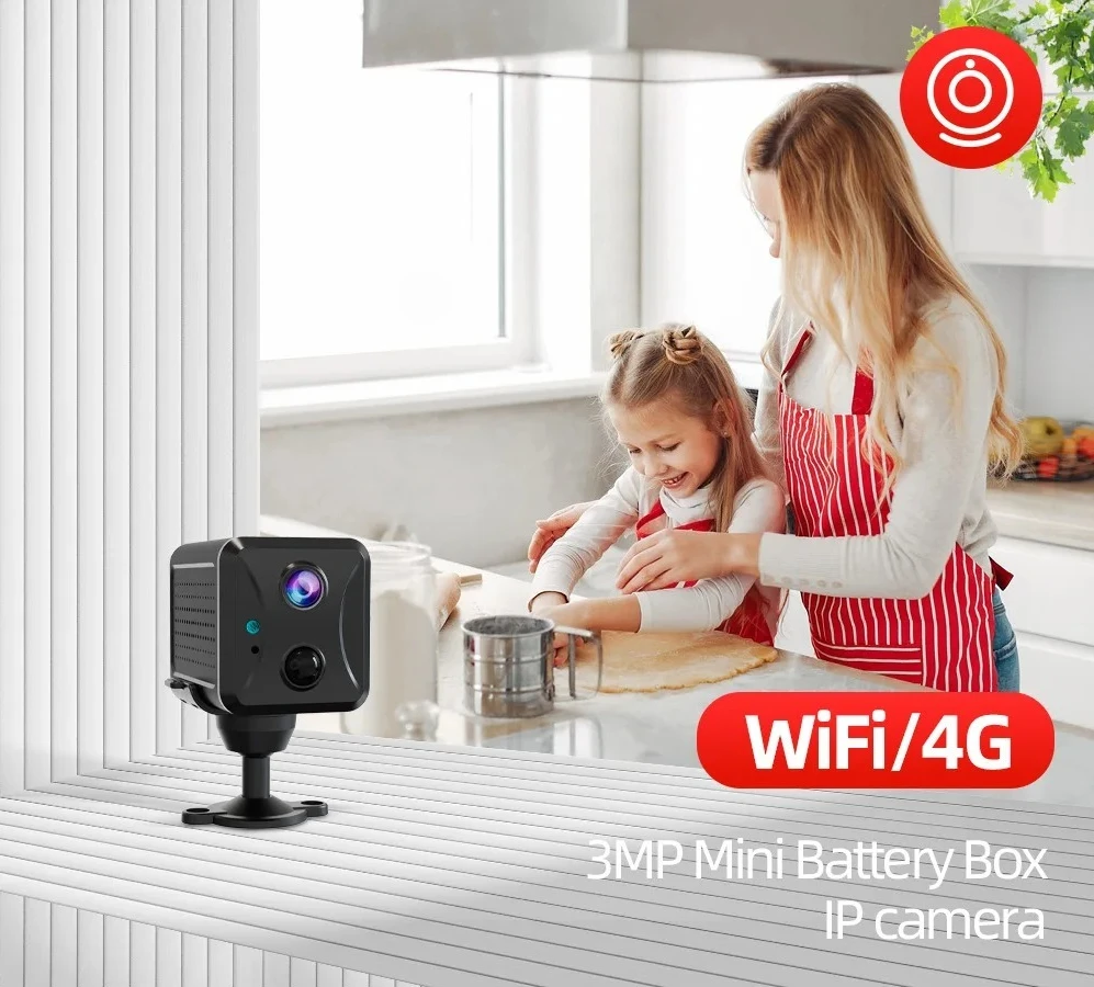 R9  WIFI/4G Wireless Camera Monitoring, Indoor and Outdoor Home Baby Care Camera Intelligent Alarm