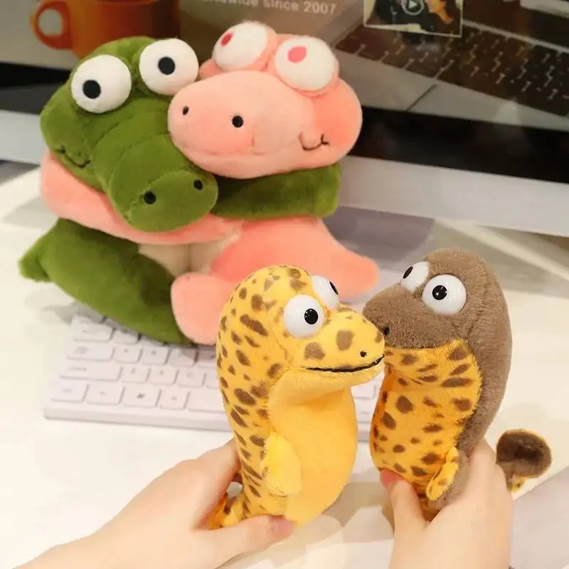 

Creative Crocodile Hug Snake Plush Doll Home Bedroom Ornaments Cartoon Animal Series Alligator Kids Companion Toys Holiday Gifts