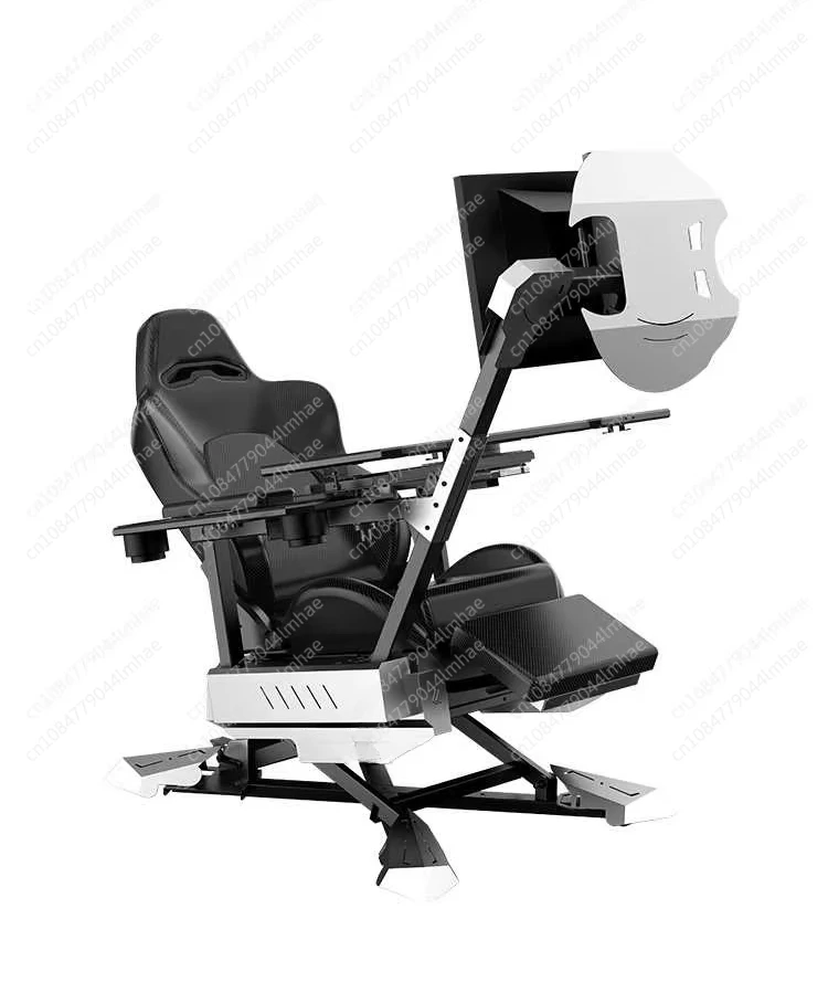 

Ergonomic Excellence Cockpit Gaming and Office Chair Computer Reclining Cockpit Gaming Chair (Exclude 2 Monitors)