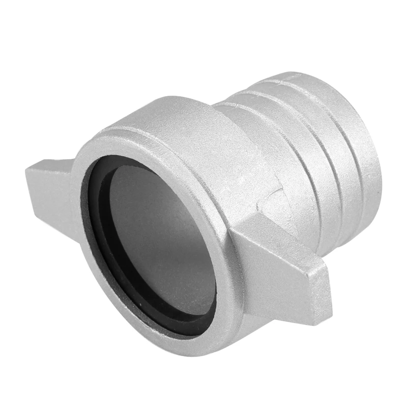 Accesorios para bombas de agua, llave de conexión de tubería de aluminio de 2 pulgadas con junta de goma, Conector de bomba, accesorio de tubería