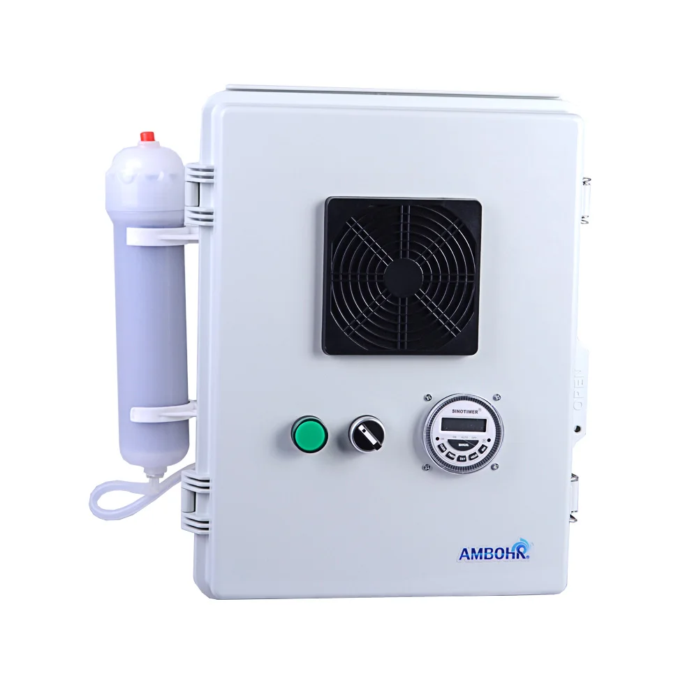 

AMBOHR AOG-A10BC AC220V Portable Ozone Generator For Small Swimming Pool Water Treatment Air Source Ozone Generator Machine