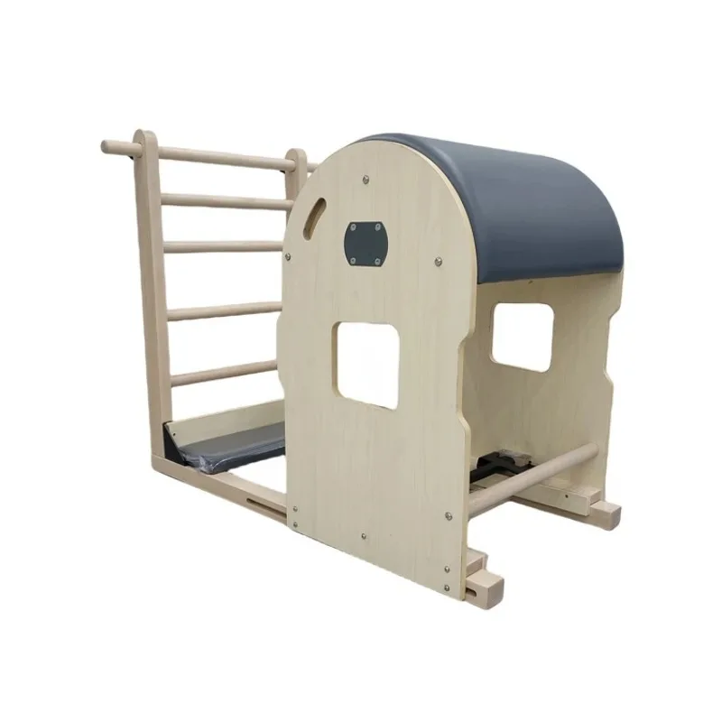 La máquina de Pilates de arce parte el barril de la escalera de Pilates de la estructura de madera del equipo de Pilates del reformador personalizado