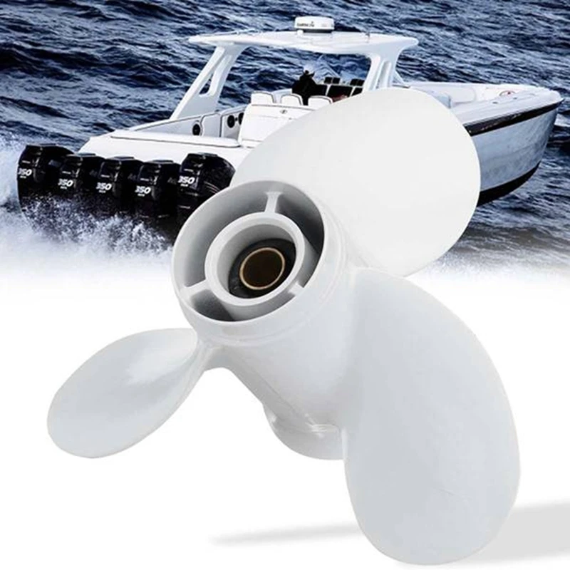 For Yamaha 9.9Hp 15Hp Outboard Propeller 9 1/4 X 12 Boat Motor Screw Ship Marine Engine Parts 3 Blade 8 Spline