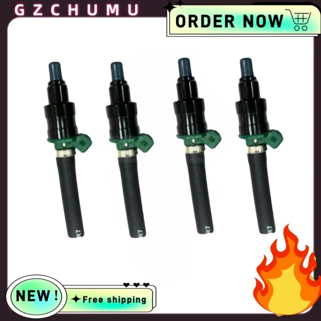 

GZCHUMU High Quality Set of 4 Fuel Injector 0280150206 For VOLKSWAGEN VANAGON Nozzle 83-91 2.1 1.9
