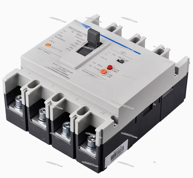 Plastic Case Leak Circuit Breaker - Nm1le Model, Three-Phase Four-Wire Leak Protector, 3P Leak Protection Air Switch