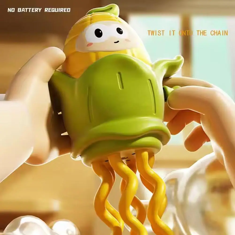 Crawling Octopus Corn-Shaped Dancing Octopus Interactive Clockwork Educational Learning Game Crawling Octopus Figurine ﻿